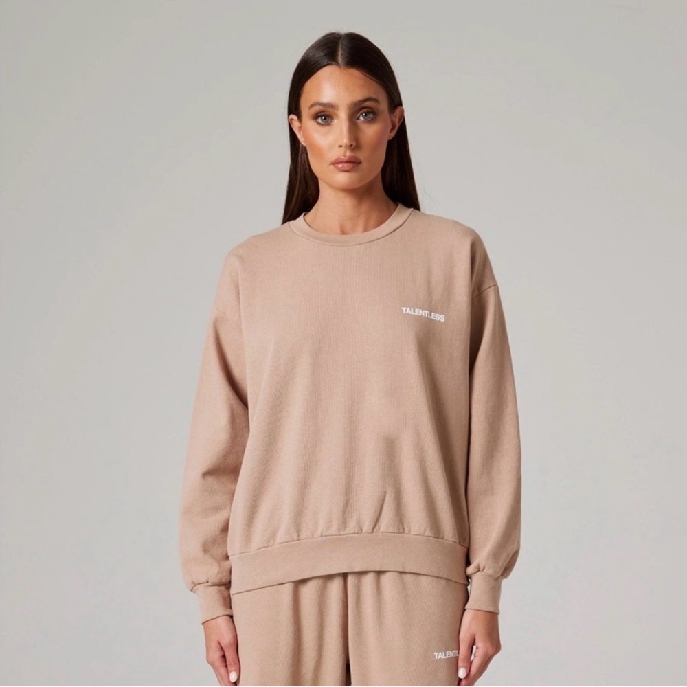 Talentless Lightweight Crewneck in Buttercream